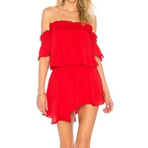 Red Amanda Uprichard size medium dress